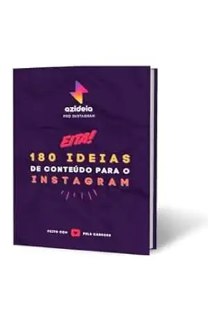 Azideia pro Instagram: 180 Ideias de Conteúdo para o Instagram – Luiza Leme
