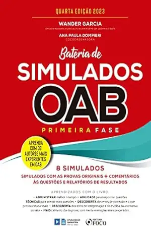 Bateria de Simulados OAB: Primeira fase – Wander Garcia
