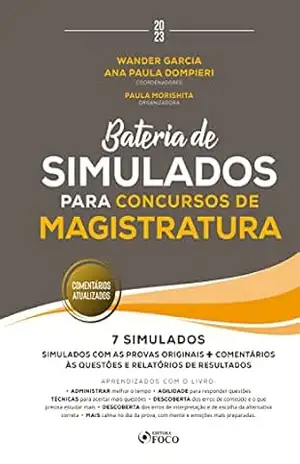 Bateria de simulados para concursos de magistratura: 7 simulados – André Barbieri