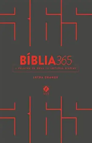 Bíblia 365 NVT – Capa Cinza: Nova Versão Transformadora (NVT) – Mundo Cristão
