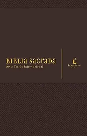 Bíblia NVI, Capa luxo marrom, Com Espaço para Anotações – Thomas Nelson Brasil