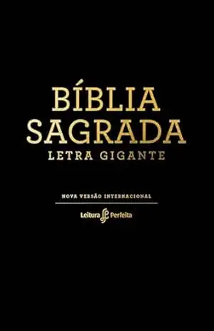 Bíblia NVI, Preto, Letra Gigante – Thomas Nelson Brasil