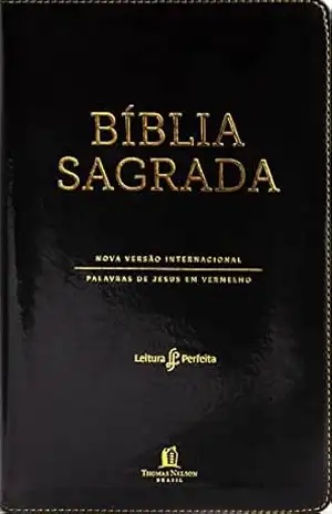 Bíblia NVI, Preto, Letras Vermelhas, Índice de Dedo – Thomas Nelson Brasil
