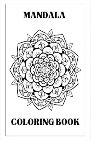Black and White Linear Mandala: Colloring BooK – ALEC SANTOS