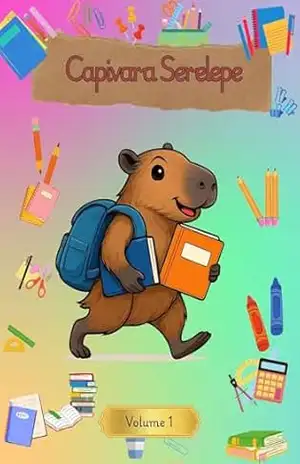 Capivara serelepe Vl. 1– O mundo do pontilhado – Isaiala Fonseca