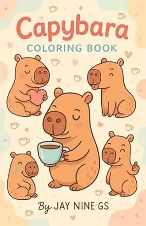 Capybara Colorir Book: Capivara Colorir – Tuani Wiggers