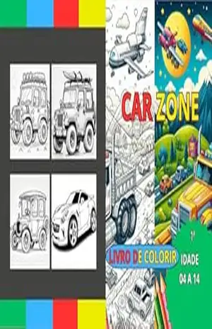Car Zone Livro Para Colorir: Livro para crianças colorirem – Robson Gomes Da Silva  Robinho Cimini