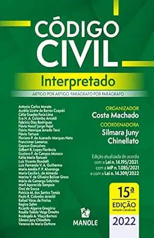 Código civil interpretado: artigo por artigo, parágrafo por parágrafo – Costa Machado