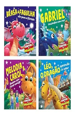 Coleção Contos de Dragões – Kit com 4 Livros – On Line Editora