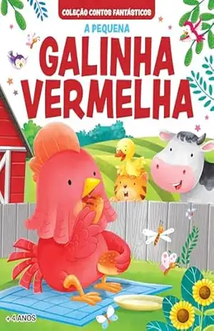 Coleção Contos Fantásticos – A Pequena Galinha Vermelha | Livro Quebra–Cabeça – On Line Editora
