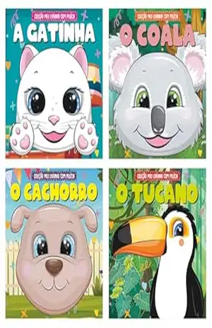 Coleção Meu Livrinho com Pelúcia – Kit com 4 Livrinhos – On Line Editora