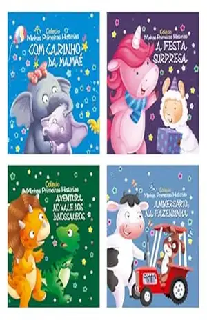 Coleção Minhas Primeiras Histórias – Kit com 4 Livrinhos – On Line Editora