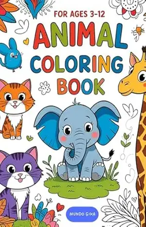 COLODREN’S ANIMAL COLORIING BOOK – MUNDO GIKA