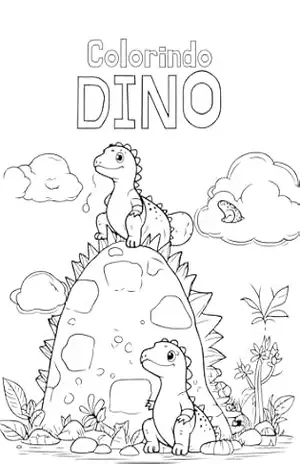 Colorindo DINO: Diversão infinita! Baixe, imprima e pinte quantas vezes quiser. – G Santos