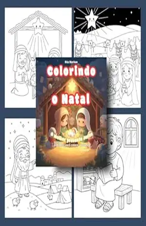 Colorindo o Natal– O melhor presente é Jesus + Bônus com figuras em PDF para colorir – Rita Maritan