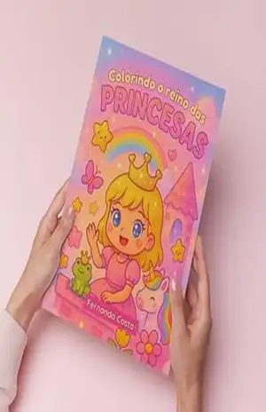 Colorindo o Reino das Princesas - Fernanda Costa