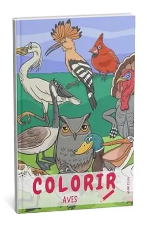 Colorir: Aves – Alane Silva