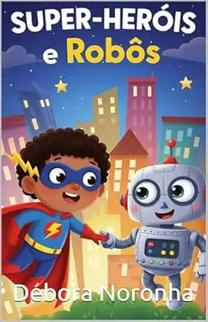 Colorir & Sonhar – Volume 6: Super–Heróis & Robôs: Um livro de colorir criativo e divertido para crianças que amam aventuras de super–heróis e tecnologia. – Débora  Noronha