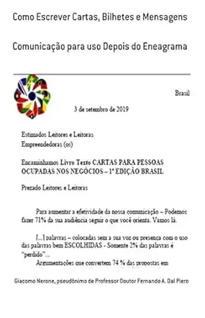 Como Escrever Cartas, Bilhetes E Mensagens – Pseudônimo Professor Doutor Fernando A. Dal De Piero, Giacomo Nerone