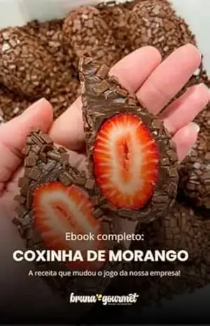 Coxinhas de morango: A sobremesa perfeita para vender muito e fidelizar quem prova – Bruna Diedrich