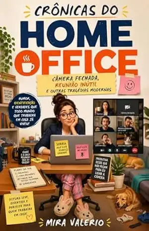 Crônicas do Home Office: Câmera fechada, reunião inútil e outras tragédias modernas – Mira Valerio