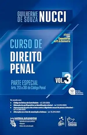 Curso de Direito Penal – Vol.3 – 10ª Edição 2026 – Guilherme de Souza Nucci