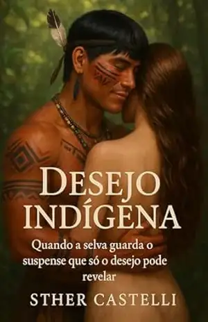 Desejo Indígena: ” Quando a selva guarda o suspense que só o desejo pode revelar .” – Sther  Castelli