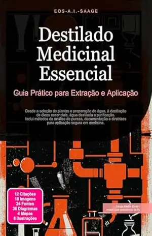 Destilado Medicinal Essencial: Guia Prático para Extração e Aplicação (Medicina (PT) Livro 2) – Eos A.I. Saage