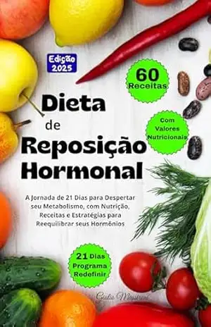 Dieta de Reposição Hormonal: A Jornada de 21 Dias para Despertar seu Metabolismo, com Nutrição, Receitas e Estratégias para Reequilibrar seus Hormônios – Giulio Massironi