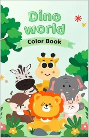 Dino World: Color Books – Patricia  Santos