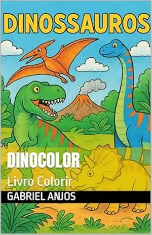 DinoColor: Livro Colorir - Gabriel Anjos