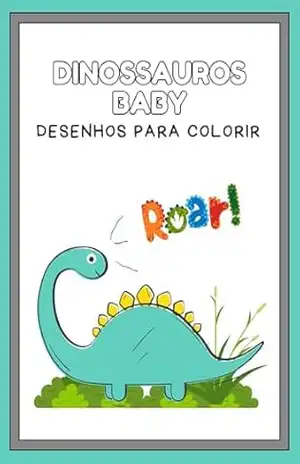 Dinossauro: Desenho para Colorir – CLAUDIA MARTINS