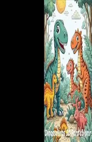 Dinossauros 3D para colorir - Israel  Rodrigues