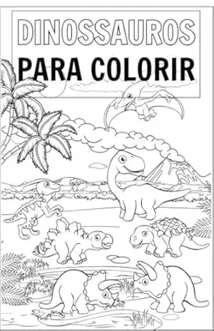 Dinossauros para colorir: Dinosbydann (Dinos para colorir Livro 1) – Danilo França