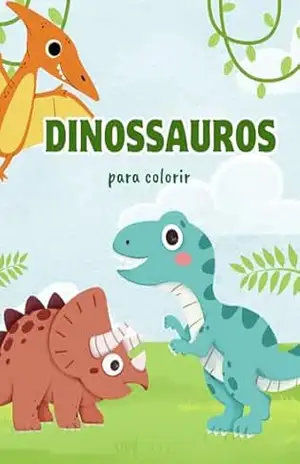 Dinossauros para colorir – Sabrina Pardinho