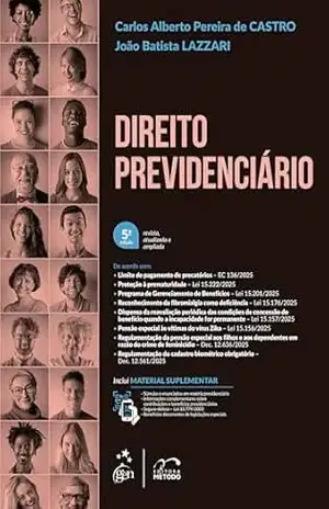 Direito Previdenciário – 5ª Edição 2026 - Carlos Alberto Pereira de Castro