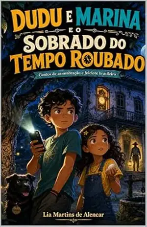 Dudu e Marina e o Sobrado do Tempo Roubado: Uma aventura de terror leve, folclore brasileiro e mistério - Lia Martins  de Alencar