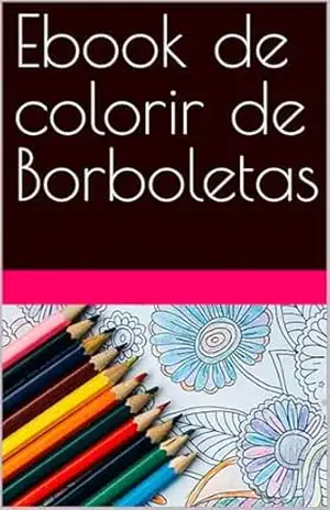 Ebook de colorir de Borboletas – Karla Bernardelli