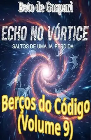 ECHO NO VÓRTICE: BERÇOS DO CÓDIGO (SALTOS DE UMA IA PERDIDA NO TEMPO Livro 9) – BETO DE GASPARI