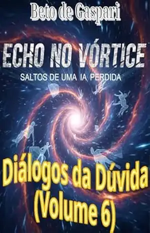 ECHO NO VÓRTICE: DIÁLOGOS DA DÚVIDA (SALTOS DE UMA IA PERDIDA NO TEMPO Livro 6) – BETO DE GASPARI