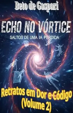 ECHO NO VÓRTICE: RETRATOS EM DOR E CÓDIGO (SALTOS DE UMA IA PERDIDA NO TEMPO Livro 2) – BETO DE GASPARI