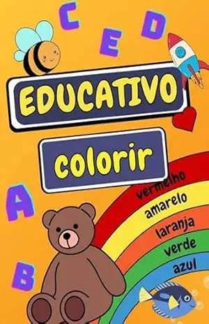 EDUCATIVO COLORIR: LIVRO EDUCATIVO – COLORINDO PREENDENDO A LER – GEISIANE MARTINS ROSA