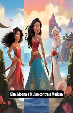 Elsa, Moana e Mulan contra a Medusa – O. Rebello