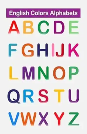 English Colors Alphabets – Antonia Coelho