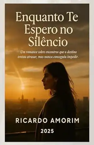 Enquanto Te Espero no Silencio: Um romance sobre encontros que o destino tentou atrasar, mas nunca conseguiu impedir. – RICARDO AMORIM