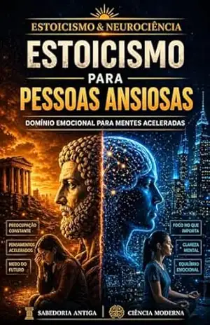 Estoicismo para Pessoas Ansiosas: Domínio emocional para mentes aceleradas (Estoicismo e Neurociência) – M F  RIBEIRO
