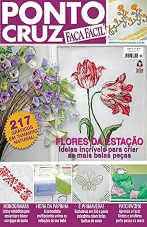 Faça Fácil Ponto Cruz: Edição 17 – Online Editora