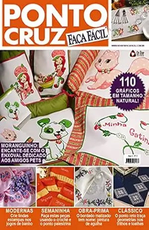 Faça Fácil Ponto Cruz: Edição 3 – Online Editora