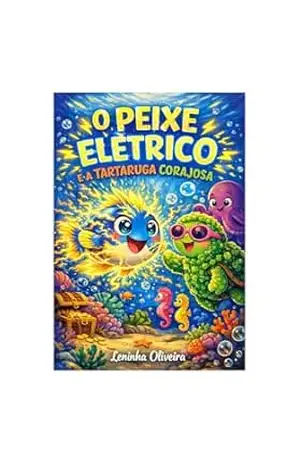 FAÍSCA O PEIXE ELETRICO: E A TARTARUGA CORAJOSA – Leninha  Oliveira