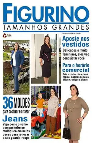 Figurino Tamanhos Grandes: Edição 8 – On Line Editora